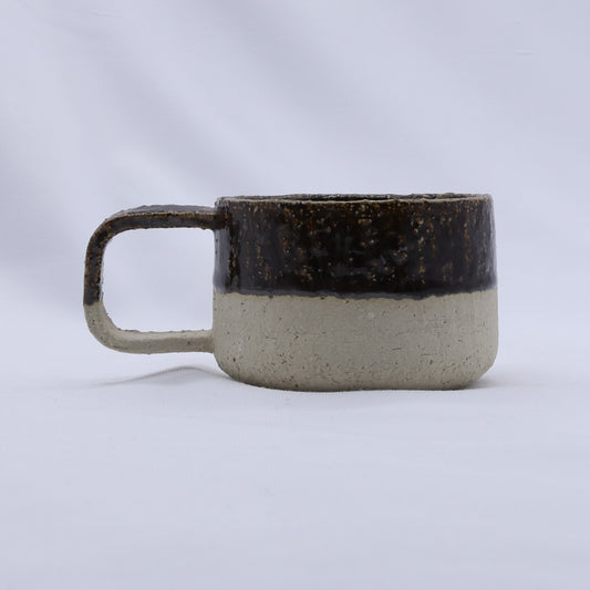 Blulume Grande Handmade Milled Stoneware Big Ceramic Mug