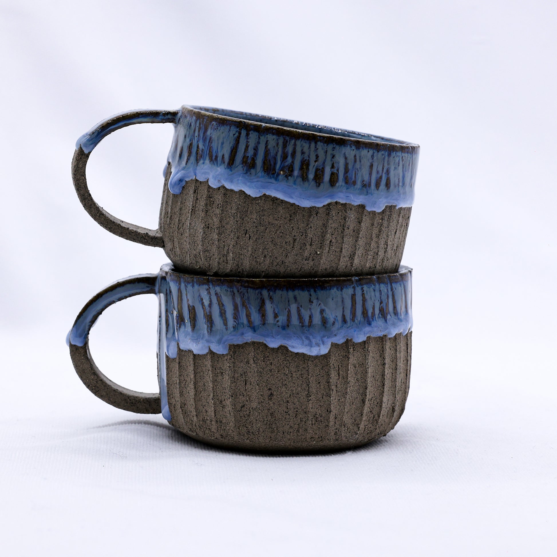 Bianca Arte Handmade Ceramic Smoked Grey Stoneware Mug