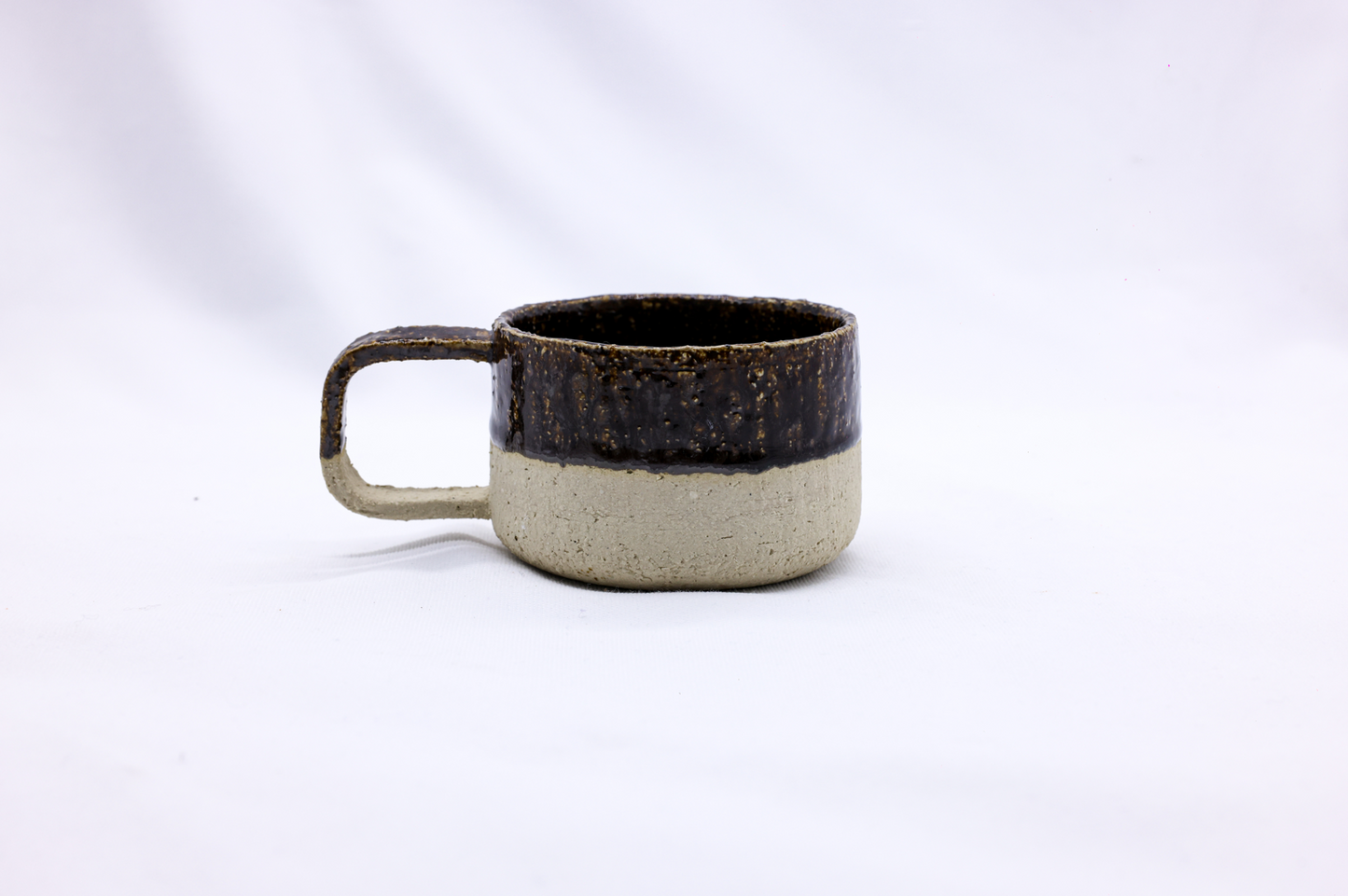 Blulume Grande Handmade Milled Stoneware Big Ceramic Mug