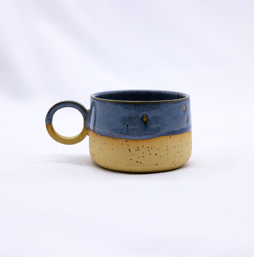 Blunero Perugia Handmade Stoneware Ceramic Mug